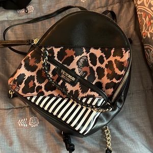Brand new never used Victoria’s Secret purse/backpack